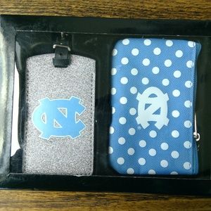 North Carolina Tar Heels Coin Purse & ID Holder